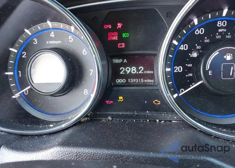 2013 Hyundai Sonata Gls z USA, uszkodzony, nr VIN 5NPEB4AC7DH700123